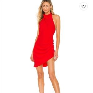 Amanda Uprichard coral dress